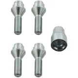 FEBI bilstein 27052 Radschraubensatz abschließbar , 1 Stück, silber, chrom