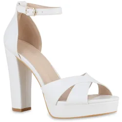 Damen High Heels in Weiss