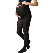 Be Mammy Umstandsstrumpfhose 150 DEN Schwarz XL