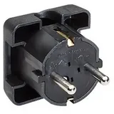 Bachmann 911170 Schutzkontakt-Flachstecker 250V Schwarz