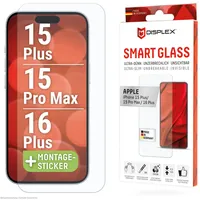 Displex Smart Glass für Apple iPhone 15 Plus/15 Pro Max/16 Plus
