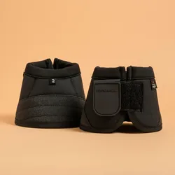 Hufglocken offen Pony/Pferd 2 Stück - 500 schwarz XL