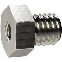 Riegler Reduziernippel kurz, M5 a., M3 i., SW 7,