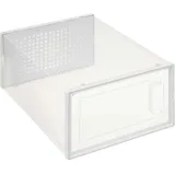 Five 5five Simply Smart Schuhbox in transparent - Schuhorganizer stak l aus kunststoff
