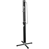 Bestway Solardusche, Schwarz, Silber, Metall, Kunststoff, 20 L, 62x218x62 cm, SGS-geprüft, Freizeit, Pools und Wasserspaß, Gartenduschen