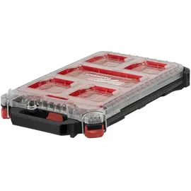 Milwaukee PACKOUT Organizer Slim Compact inkl. Sortierboxen rot, schwarz 25,0 x 38,0 x 6,5 cm
