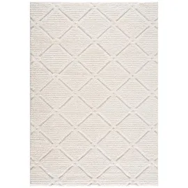 Carpet City "Focus 2997", beige Creme B:200cm H:20mm L:290cm, Polypropylen, Teppiche, Läufer, Boho, Hochtief-Muster/ 3D-Effekt, für Wohnzimmer, Schlafzimmer