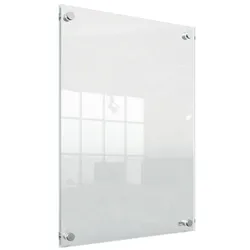 Nobo Transparenter Acryl-Plakathalter für die Wand, A3