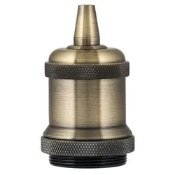 Bailey retro Fassung alu E27 bronze antik