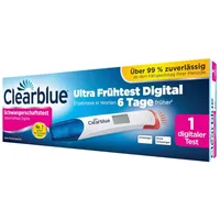 Clearblue Schwangerschaftstest Ultra- Frühtest Digital Ergebnisse 6 Tage Früher über 99% zuverlässig 656598041