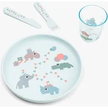 Done by Deer Foodie Geschirr-Set Celebration Blue