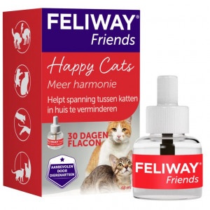 Feliway Friends Verdamper voor de kat  1 Navulling