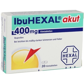 Hexal IbuHexal  akut 400 mg Filmtabletten 20 St.