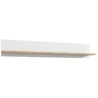 Forte Elara Wandboard 160 x 25,6 x 21,9 cm Weiß