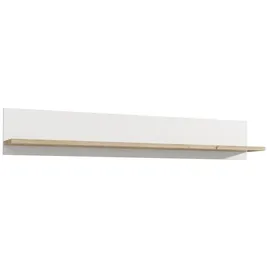 Forte Elara Wandboard 160 x 25,6 x 21,9 cm Weiß