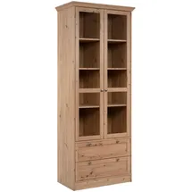 Finori Vitrine 80 x 200 x 45 cm Braun