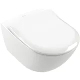 Villeroy & Boch Subway 2.0 WC-Sitz SlimSeat mit Absenkautomatik mit abnehmbaren Sitz, weiß