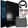 sunniva Balkonkraftwerk Full Black Bifazial 800 W inkl. 2 x 460 W N-Typ Glas-Glas Bifacial Module