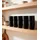 Home4You Kaffeetasse 0,34 l Schwarz 48 St.