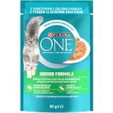 Purina One Cat Indoor mit Thunfisch und grünen Bohnen 85g (Rabatt für Stammkunden 3%)