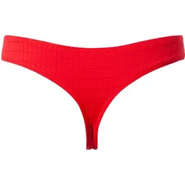 Bruno Banani Herren String rot Mikrofaser/Funktion unifarben, rot, NOS
