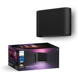 Philips Hue White and Color Ambiance Dymera Wandleuchte schwarz (929003665001)
