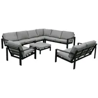 Home Deluxe Rio XXL Lounge-Set grau