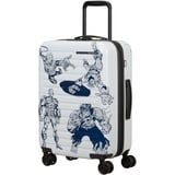 Samsonite Stackd Disney 4 Rollen Kabinentrolley 55 cm mit Dehnfalte marvel comics