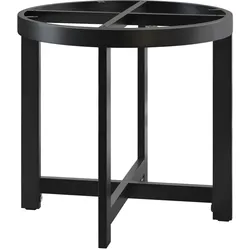 Bistro Lounge Tischgestell | B:H 48,5 x 50 cm | Schwarz | Tischgestell Schwarz, Gastro Tischgestell