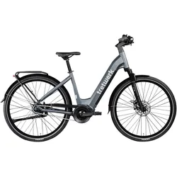 E-Bike TRETWERK "Amber Nexus" Gr. 48, grau (anthrazit), E-Bikes, 48cm, 28 Zoll (71,12cm), Tretwerk Amber Nexus E Bike Damen 28 Zoll Elektrofahrrad 155 - 185cm