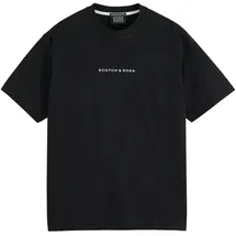 Scotch & Soda Core Logo Front schwarz XL