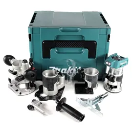 Makita 18V Lxt Akku-fräse (einzelgerät) Mit Zubehör In Makpac DRT50ZJX3