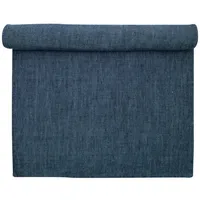 GREENGATE Leinen Tischläufer Marineblau 45x140cm