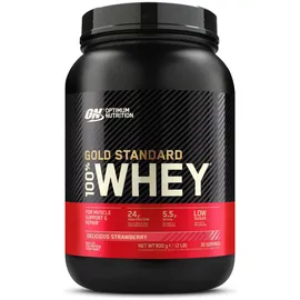 Optimum Nutrition Gold Standard 100% Whey Delicious Strawberry Pulver 908 g