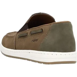 Rieker Sportliche Slipper Herren Braun 40
