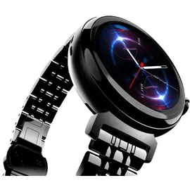 HiFuture Future Aura BT 40 mm Edelstahlgehäuse schwarz Edelstahlarmband schwarz One Size