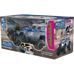 Jamara Polizei Panzerwagen Monstertruck 1:12 27MHz LED inkl. Akku&Ladegerät  410032