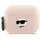 OEM Karl Lagerfeld Silikonhülle mit Chaupette-kopf-motiv für AirPods Pro 3, Pink