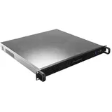 LANBERG SC01-4201-10B Modulares Servergehäuse Rack 1U schwarz 4 Lüfter 430x420x44,5 mm