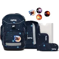 ergobag pack GALAXY GLOW 6-teiliges Schulrucksack-Set 2025 RaumfahrBär