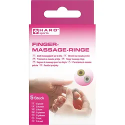 Haro Fingermassage-Ringe 5 St