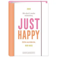 Grafik  Werkstatt Terminplaner 2026 Just happy Terminplaner Hardcover