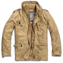 Brandit M-65 Classic Jacke, beige, Größe S für Männer