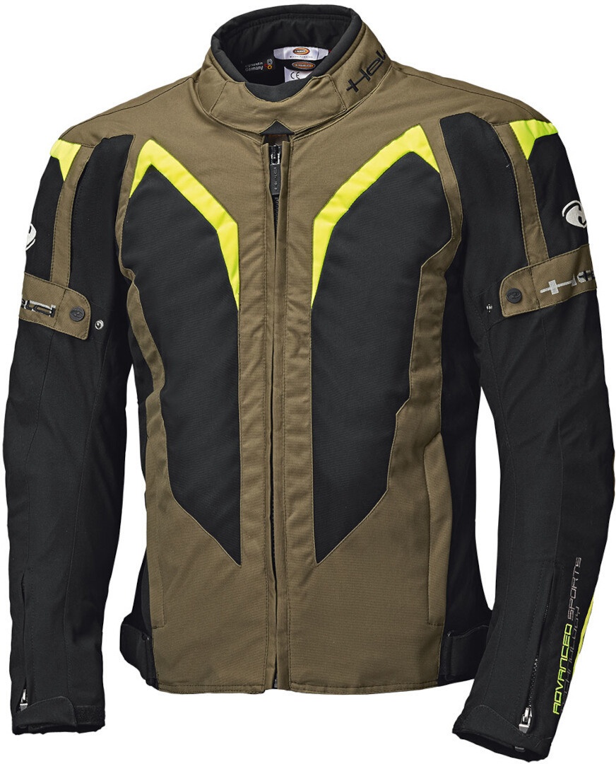 Held Zelda Motorfiets textiel jas, groen, 4XL Voorman