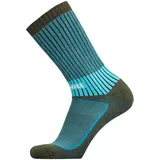UPHILLSPORT Wander-Socke VAARU grau/grün 35-38