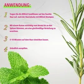 Mielle Haarspülung Haar Conditioner Rosmarin Haarpflege Haarwachstum 2x355 ml