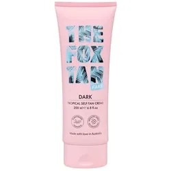 THE FOX TAN Dark Tropical Self-Tan Crème Selbstbräuner 200 ml