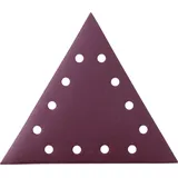 SCHEPPACH Schleifmittel, Schleifpapier-Dreieckig K=150 Satz=10 Stück
