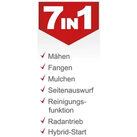 SCHEPPACH MS173-51E 7-in-1 inkl. 1 x 2,0 Ah Akku + Ladegerät 2,4 A + Motoröl