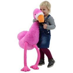 Sweety-Toys Kuscheltier Sweety Toys 10974 Kuscheltier Flamingo rosa 100 cm Plüschtier Stofftier rosa